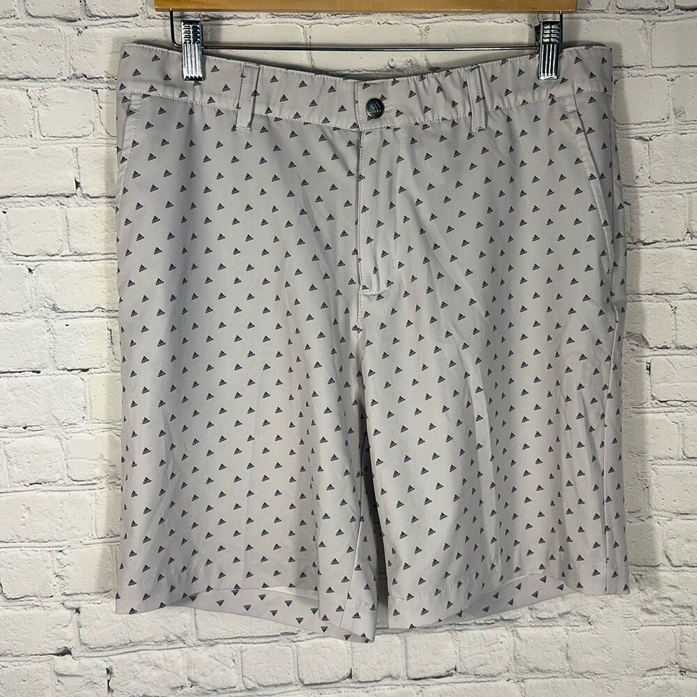 Adidas Golf Ultimate 365 Print All over Print Shorts Style ADVR0799 Size 34 Gra